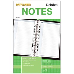 DAYPLANNER DESK EDITION REFILLS 7 RING NOTES