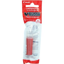 PILOT BEGREEN WHITEBOARD MARKER REFILL V BOARD MASTER RED Minimum buy quantity 12