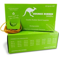 BOUNCE RUBBER BANDS SIZE 32 100GM BOX