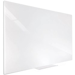 VISIONCHART ACCENT GLASS WHITEBOARD 900x600mm White