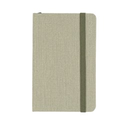 Debden Designer Diary Week To View D36 Textured Fabric Green