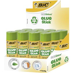 Bic Eco Glue Stick 36gm BOX OF 12