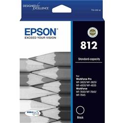 EPSON 812 BLACK INK CARTRIDGE C13T05D192