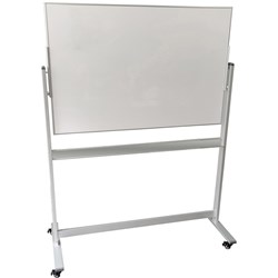 Quartet Penrite Premium Mobile Whiteboard 1500x900mm White/Silver