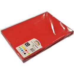 RAINBOW SPECTRUM BOARD A3 220GSM RED 100 SHEETS