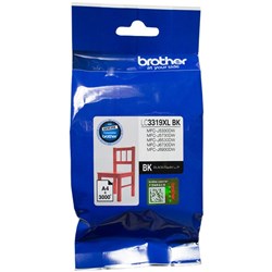 BROTHER LC3319XLBK BLACK INK CARTRIDGE