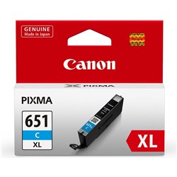 CANON CLI651XL CYAN INK CARTRIDGE TO SUIT IP7260