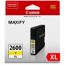 CANON PGI2600XL YELLOW INK CARTRIDGE