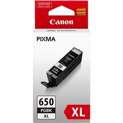 CANON PGI650XLBK BLACK INK CARTRIDGE TO SUIT IP7260