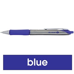 PILOT ACROBALL BALLPOINT PEN RETRACTABLE MED 1.0MM BLUE