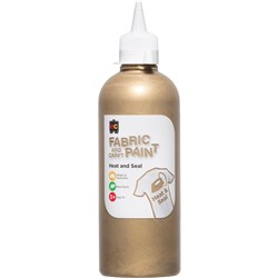 EC FABRIC AND CRAFT PAINT 500ML GOLD