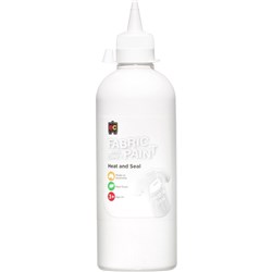 EC FABRIC AND CRAFT PAINT 500ml White