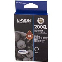 EPSON 200XL INK CARTRIDGE BLACK HY C13T201192