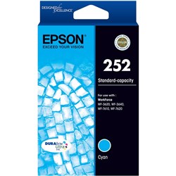 EPSON 252 INK CARTRIDGE CYAN C13T252292