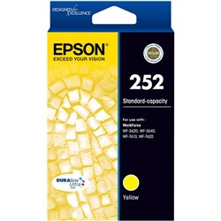 EPSON 252 INK CARTRIDGE YELLOW C13T252492