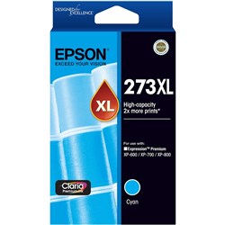 Epson 273 Ink Cartridge Cyan HY