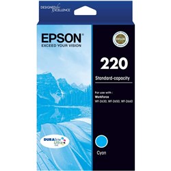 EPSON INK CARTRIDGE 220 Cyan