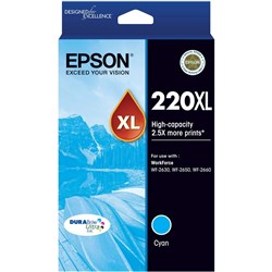 EPSON 220XL CYAN INKJET CARTRIDGE C13T294292