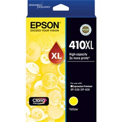 EPSON 410 INKJET CARTRIDGE YELLOW HIGH YIELD