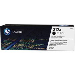 HP 312A TONER CARTRIDGE BLACK CF380A