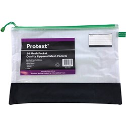 PROTEXT MESH POUCH B4 WITH ZIPPER 435X300MM