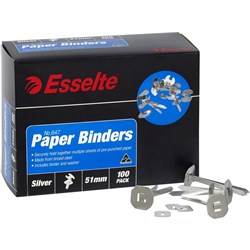 CELCO 647 PAPER BINDERS 51MM BOX 100