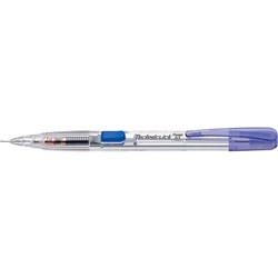 PENTEL TECHNICLICK MECHANICAL PENCIL PD105T 0.5MM BLUE Minimum buy quantity 12