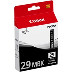 CANON PGI29MBK INK TANK Matte Black