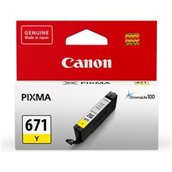 CANON CLI671Y INK CARTRIDGE Yellow