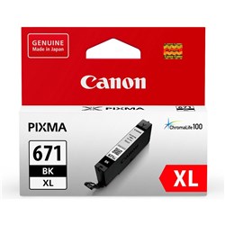 CANON CLI671XLBK INK CARTRIDGE PHOTO BLACK HIGH YIELD