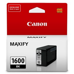 CANON PGI1600BK BLACK INK TANK 400 Pages