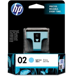 HP 02 C8774WA LIGHT CYAN