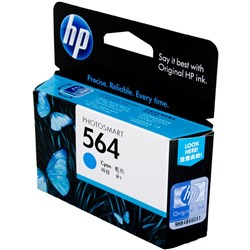 HP No 564 Cyan Ink Cartridge CB318WA