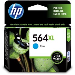 HP No 564XL Cyan Ink Cartridge CB323WA