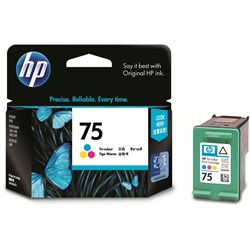 HP No 75 Colour Ink Cartridge CB337WA