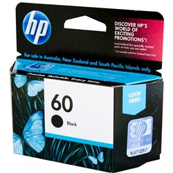 HP No 60 Black ink Cartridge CC640WA