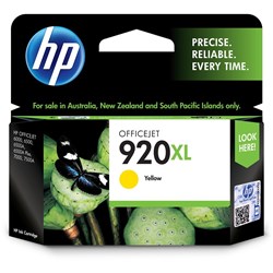 HP CD974AA INK CARTRIDGE 920XL Hi Yield Yellow