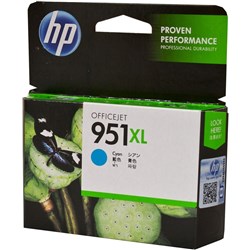 HP NO 951XL INK CARTRIDGE Cyan High Yield CN046AA