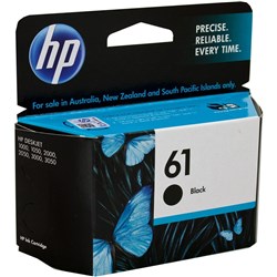 HP 61 INKJET CARTRIDGE Black CH561WA