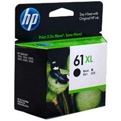 HP 61XL INKJET CARTRIDGE Black CH563WA