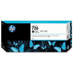 HP 726 INK CARTRIDGE 300ml Matte Black