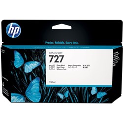 HP 727 INK CARTRIDGE 130ml Photo Black 3WX14A