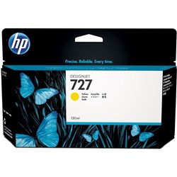 HP 727 INK CARTRIDGE 130ml Yellow B3P21A