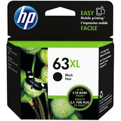 HP 63XL Black Ink F6U64AA