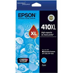 EPSON 410 INKJET CARTRIDGE CYAN HIGH YIELD