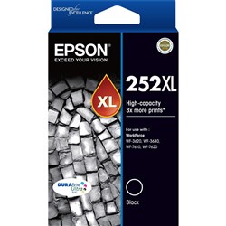 EPSON 252XL HY BLACK C13T253192 INK CARTRIDGE