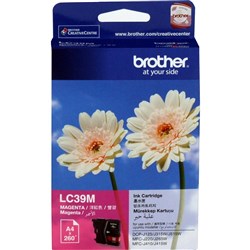 BROTHER LC39M INK CARTRIDGE Magenta 260Pg