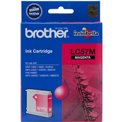 BROTHER LC57M MAGENTA INK CARTRIDGE  SUITS DCP-130C