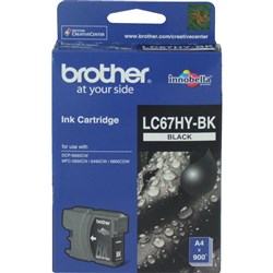 BROTHER - LC67HYBK LC67HYBK - Hi Yeild Black