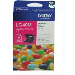 BROTHER LC40 INK CARTRIDGE Magenta 300Pg